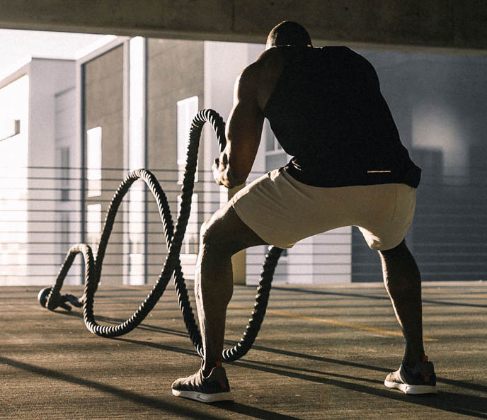 Man working out